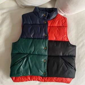 Clare V. Emile Colorblock Vest